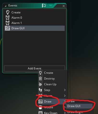 Add Alarm 0 Event