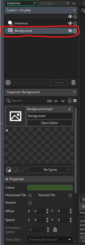 Background layer